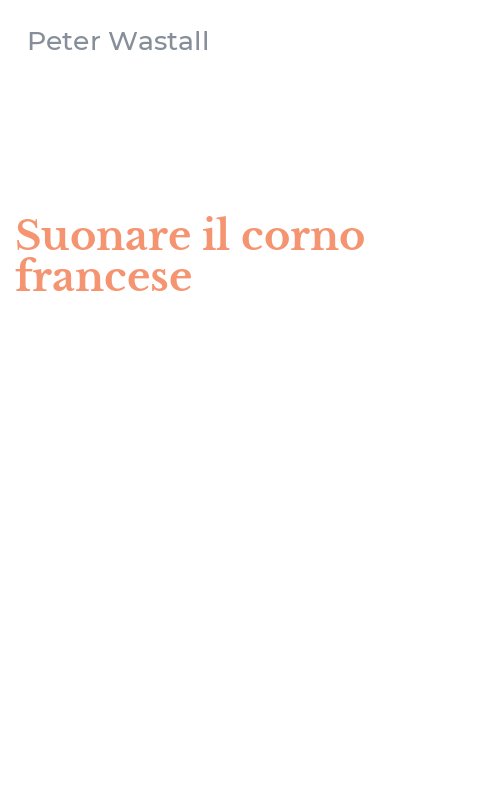Suonare il corno francese