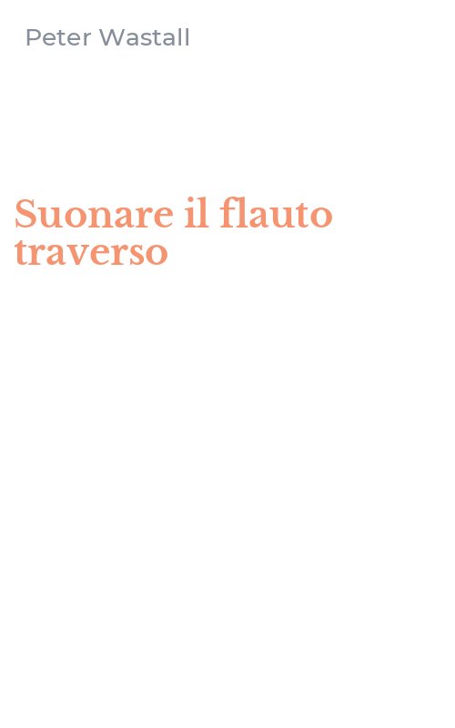 Suonare il flauto traverso
