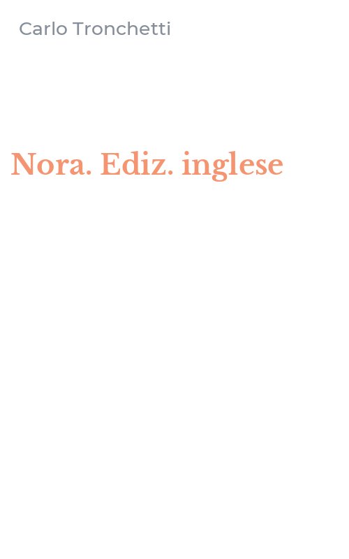 Nora. Ediz. inglese