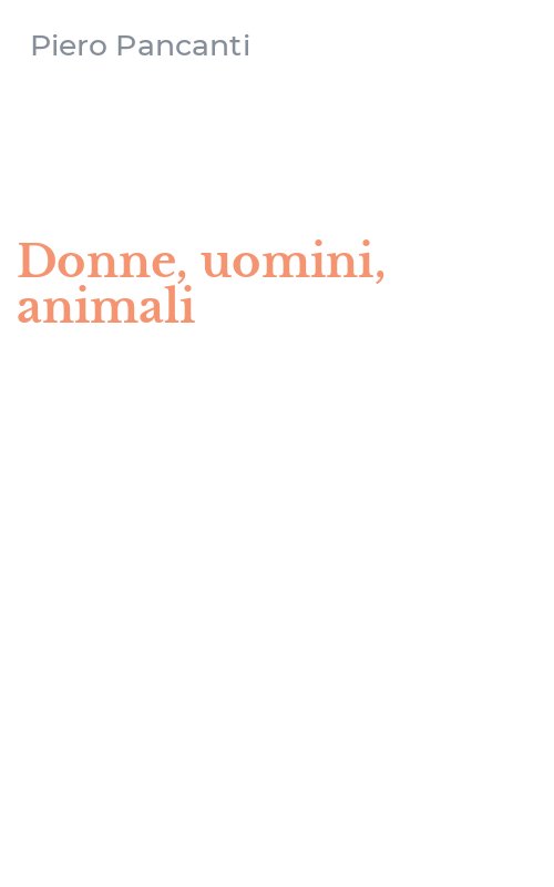 Donne, uomini, animali