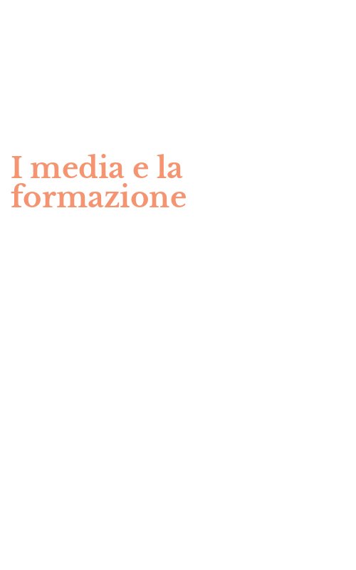 I media e la formazione