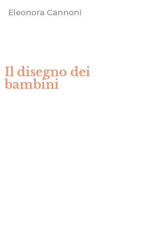 Il disegno dei bambini