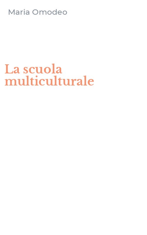 La scuola multiculturale