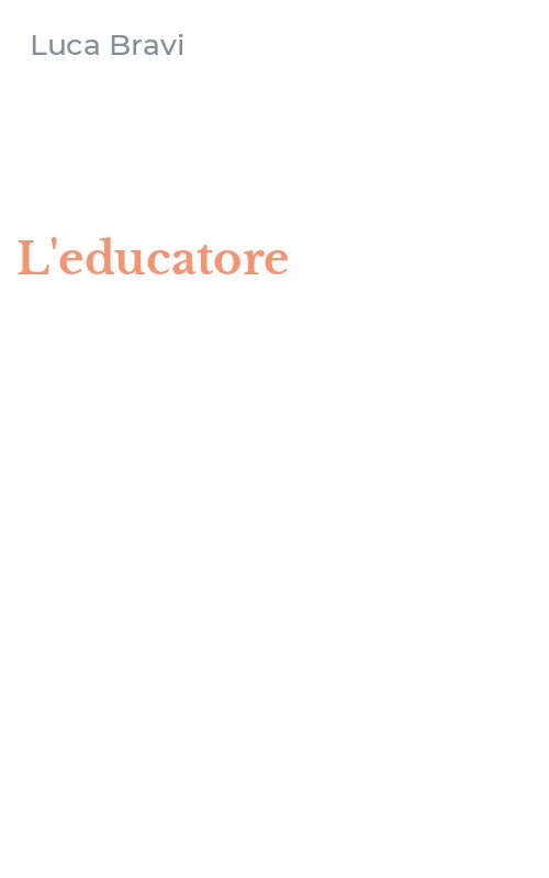L'educatore