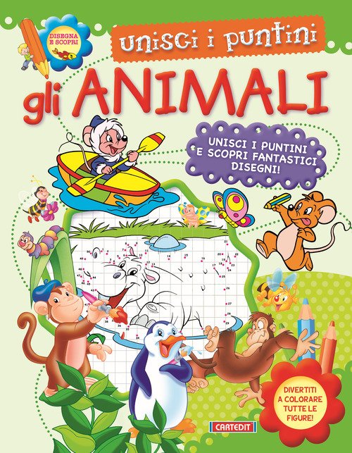 Gli animali. Unisci i puntini