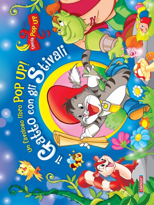 Il gatto con gli stivali. Pop-up