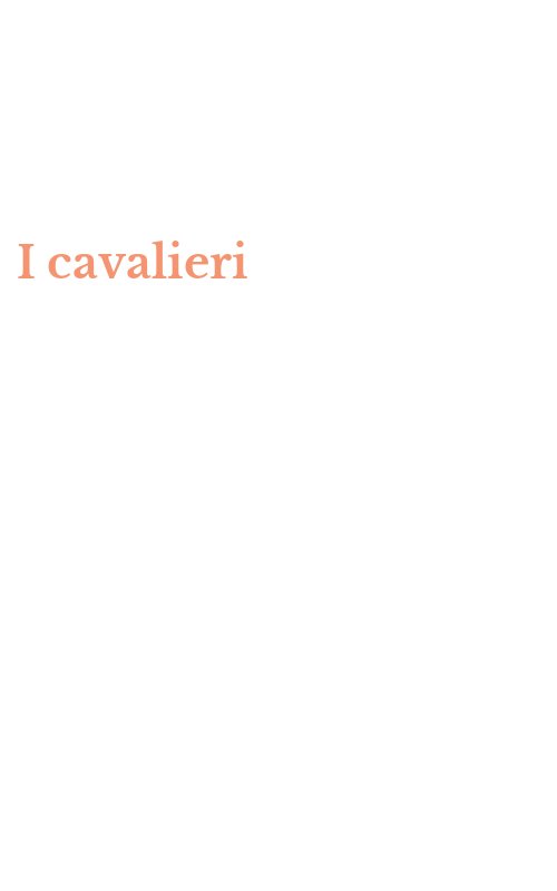I cavalieri