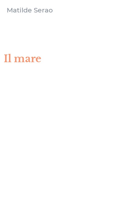 Il mare