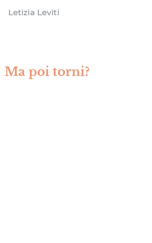 Ma poi torni?
