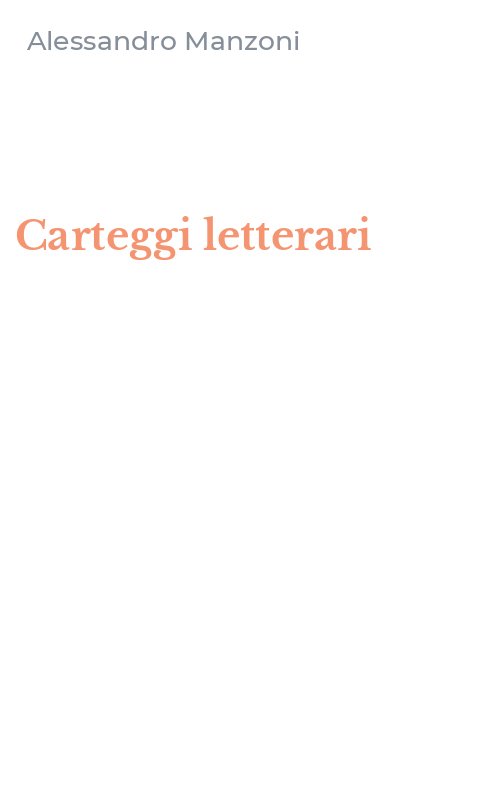 Carteggi letterari