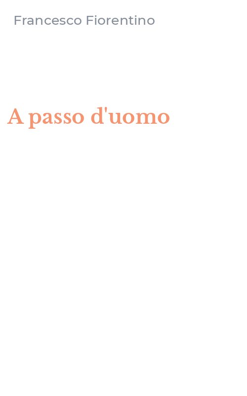 A passo d'uomo