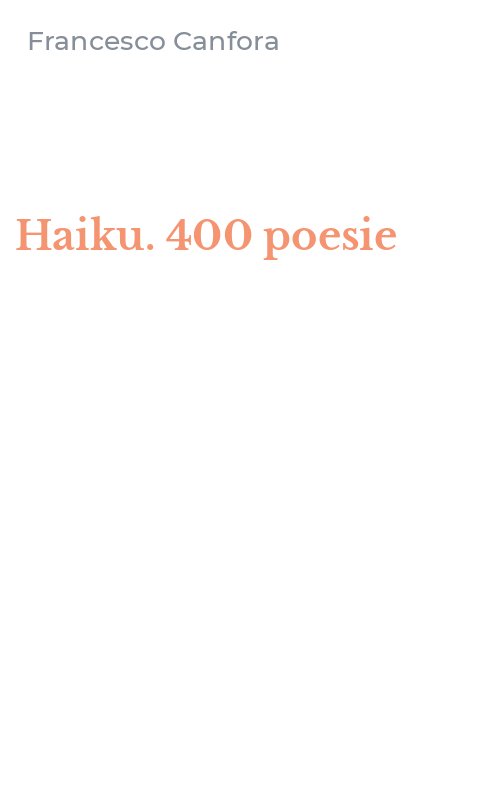Haiku. 400 poesie