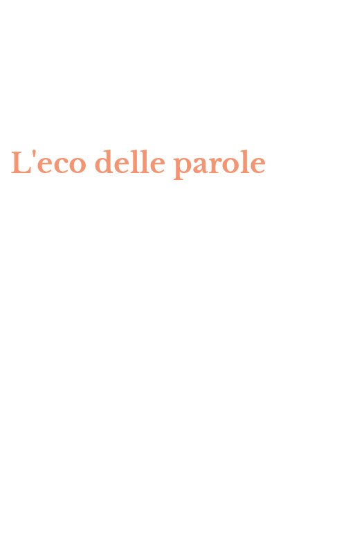 L'eco delle parole