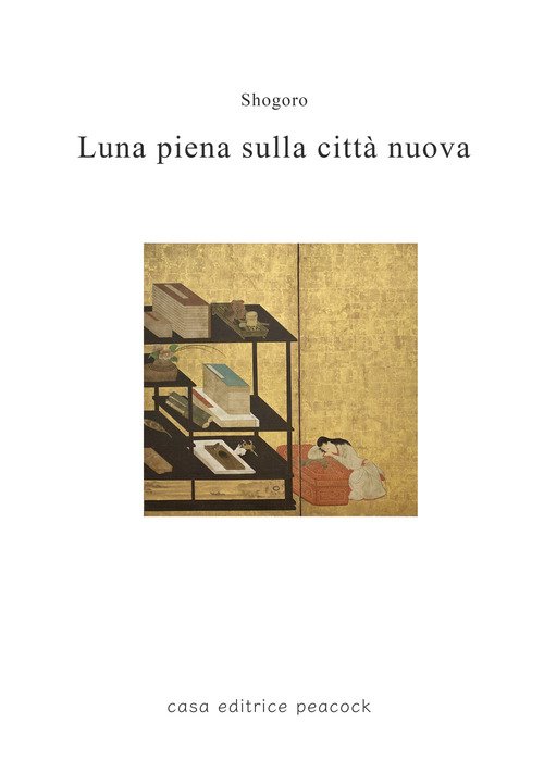 Luna piena sulla città nuova