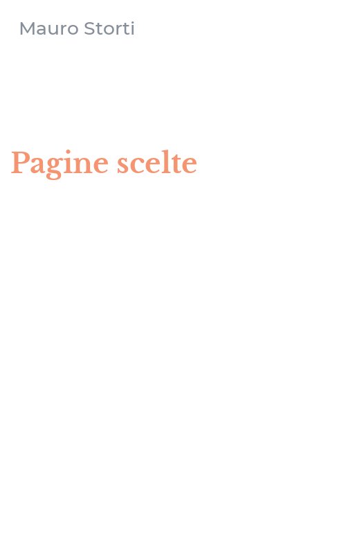 Pagine scelte