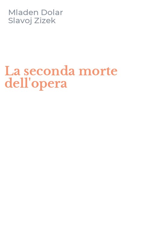 La seconda morte dell'opera