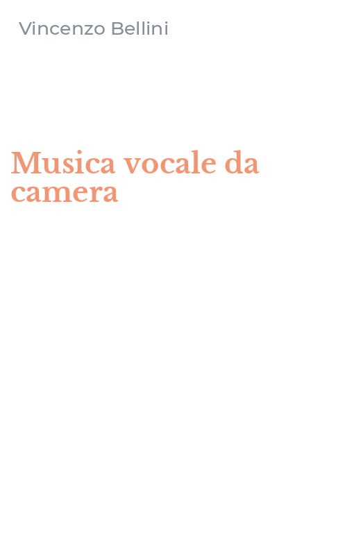 Musica vocale da camera