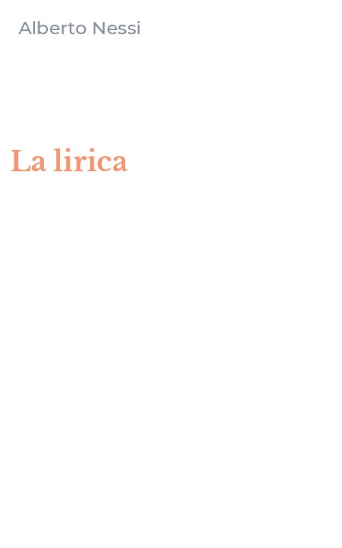 La lirica