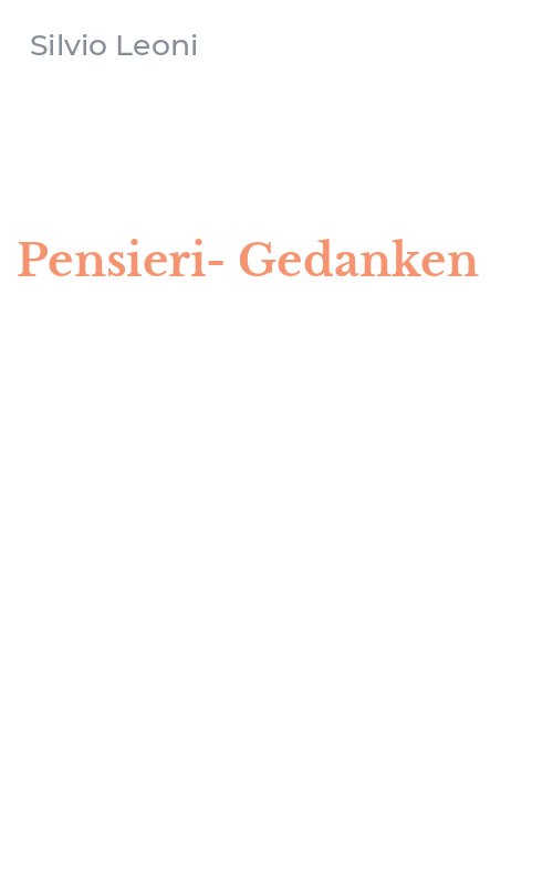 Pensieri-Gedanken