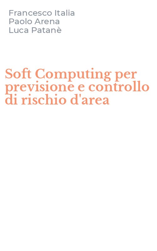 Soft Computing per previsione e controllo di rischio d'area