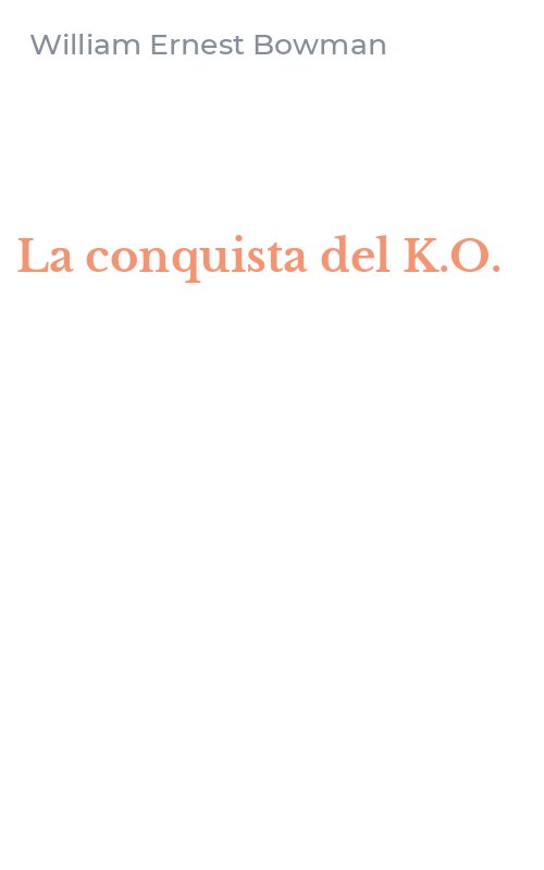 La conquista del K.O.