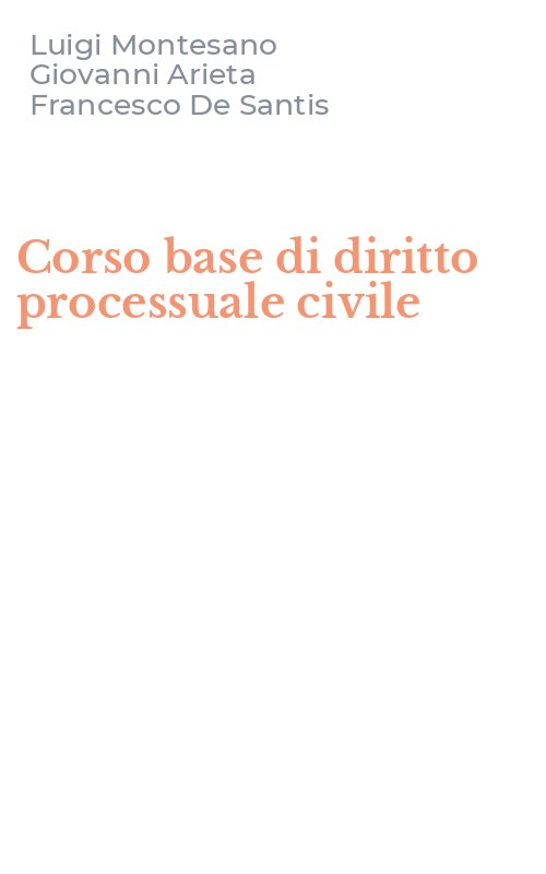 Corso base di diritto processuale civile