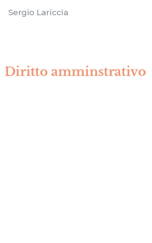 Diritto amminstrativo