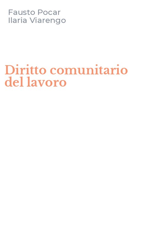 Diritto comunitario del lavoro