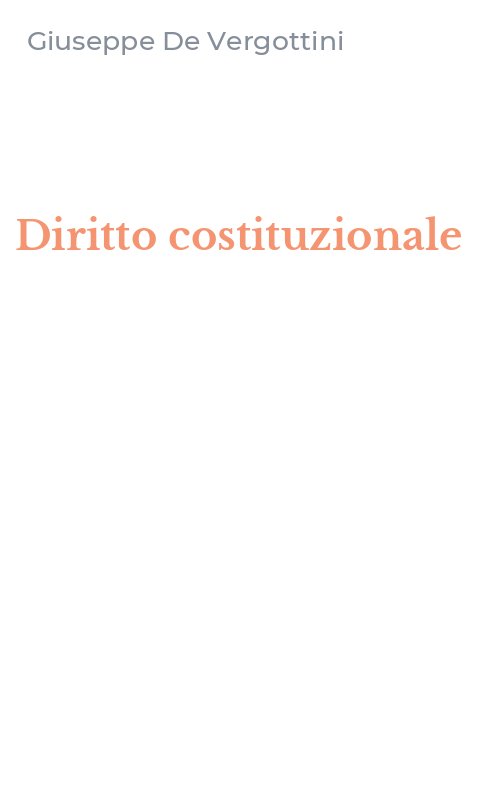 Diritto costituzionale