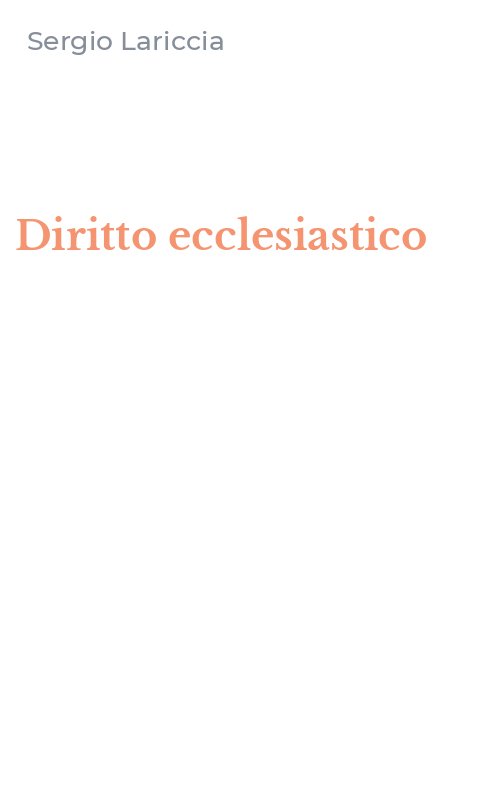 Diritto ecclesiastico