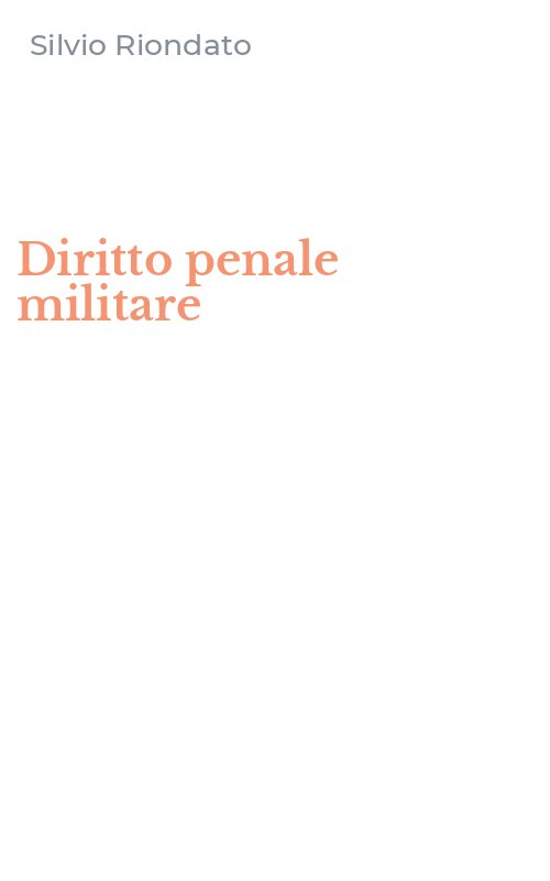 Diritto penale militare