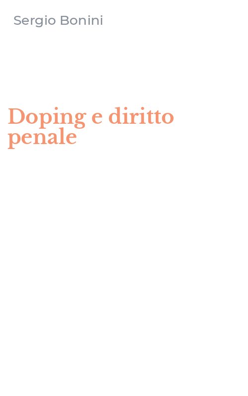Doping e diritto penale