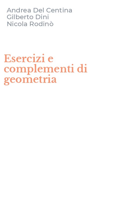 Esercizi e complementi di geometria
