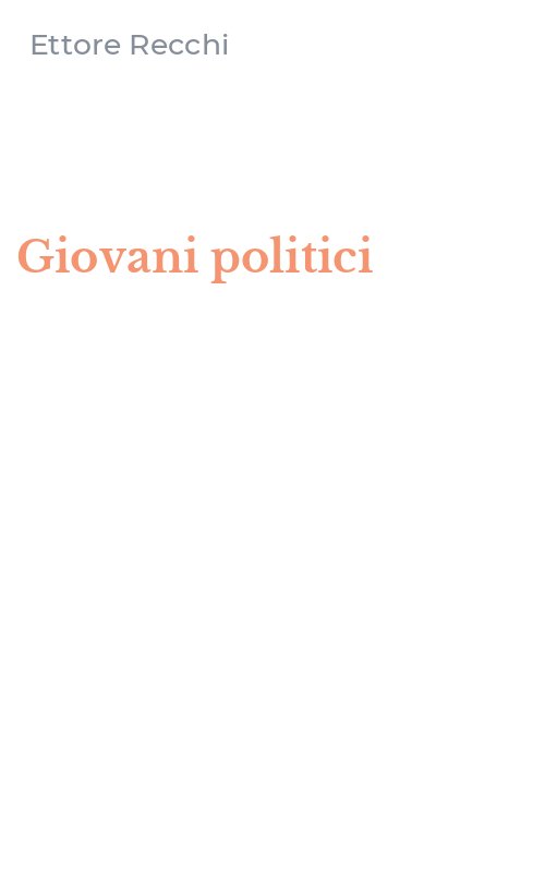 Giovani politici