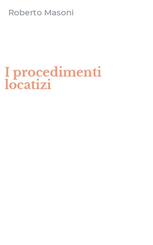 I procedimenti locatizi