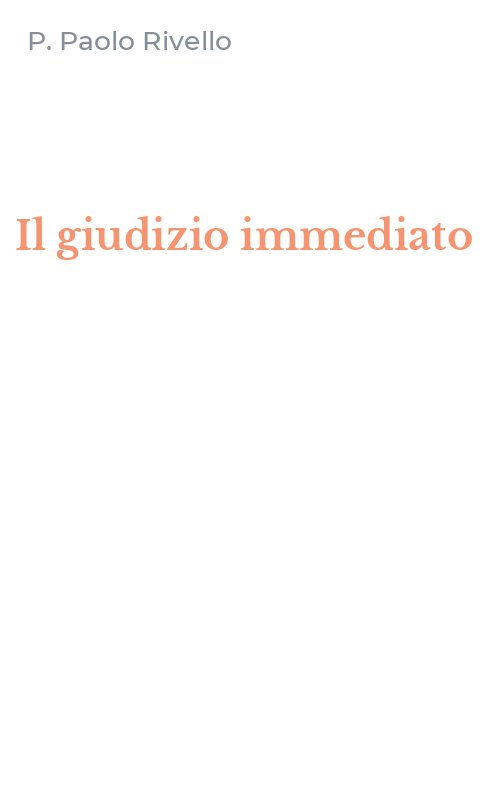 Il giudizio immediato
