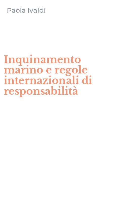 Inquinamento marino e regole internazionali di responsabilità