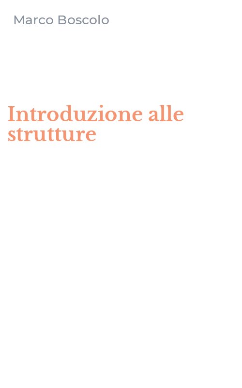 Introduzione alle strutture