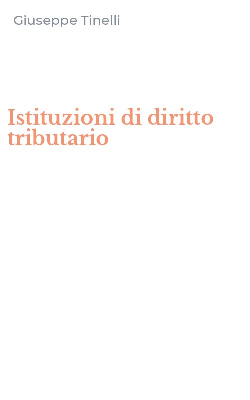 Istituzioni di diritto tributario