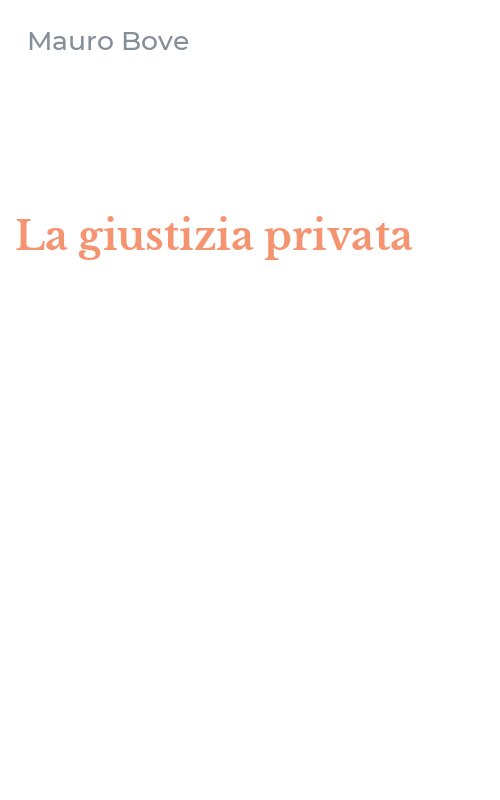 La giustizia privata