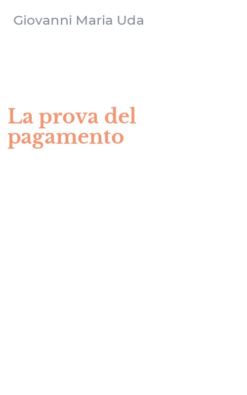 La prova del pagamento