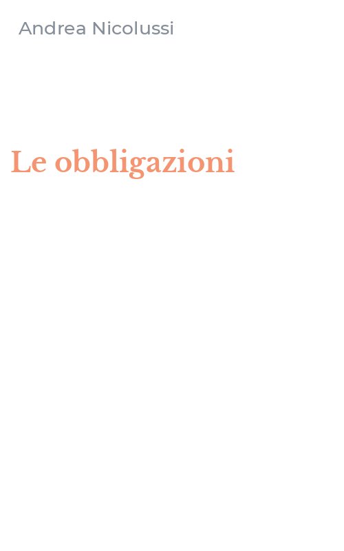 Le obbligazioni