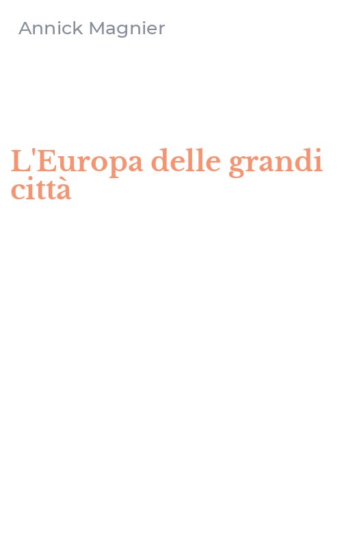 L'Europa delle grandi città