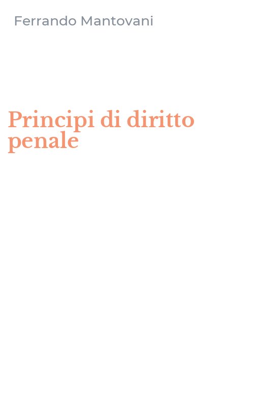 Principi di diritto penale