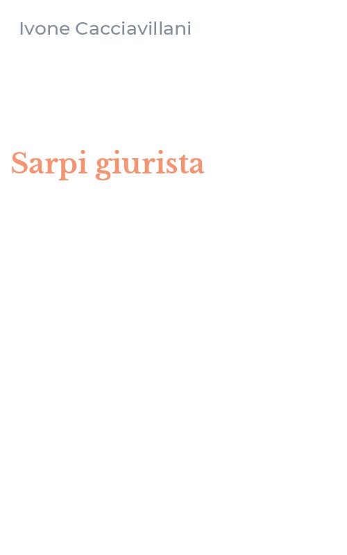 Sarpi giurista