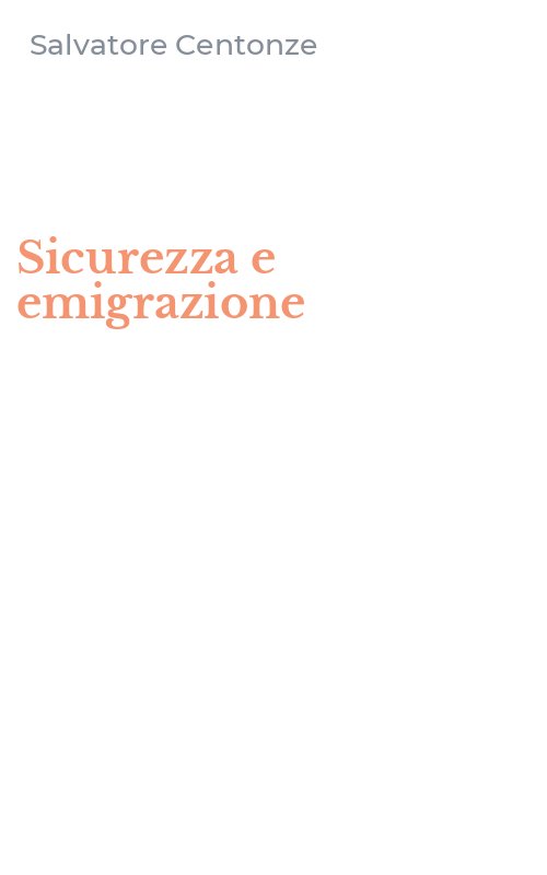 Sicurezza e emigrazione