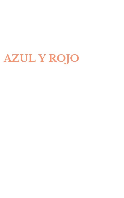 AZUL Y ROJO
