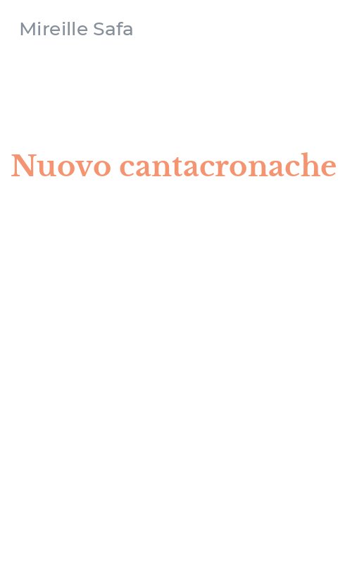 Nuovo cantacronache