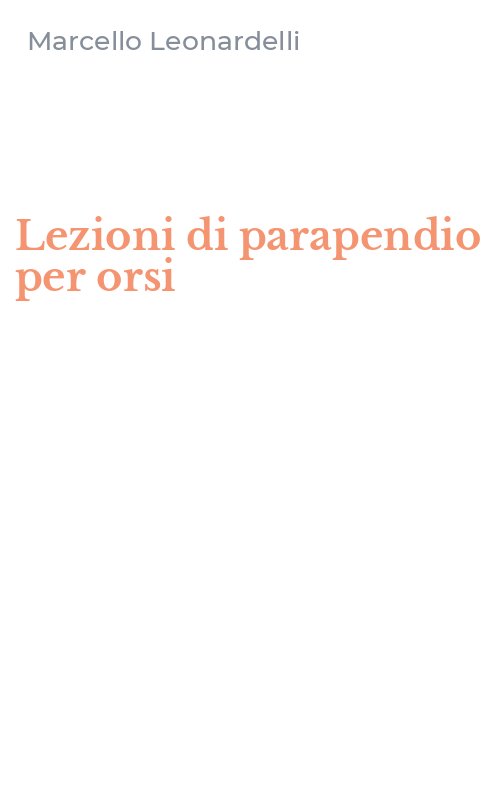 Lezioni di parapendio per orsi