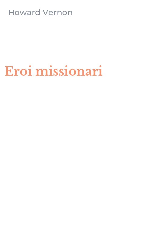 Eroi missionari